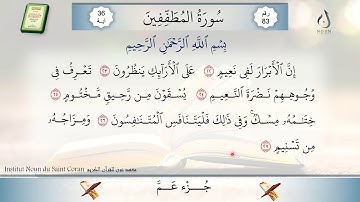 سورة المطففين من الآية 22 إلى 28