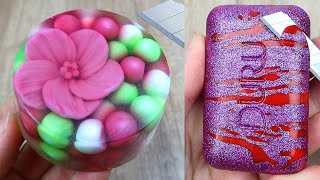 Relaxing Soap Carving ASMR. Satisfying Soap and lipstick cutting. Corte de jabón - 444 screenshot 5