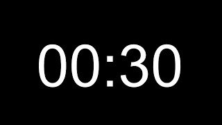 Basic 30 seconds silent countdown + end beep buzzer
