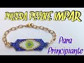 PULSERA PARA PRINCIPIANTE PEYOTE IMPAR/ FÁCIL PULSERA CON DELICAS /MIYUKI