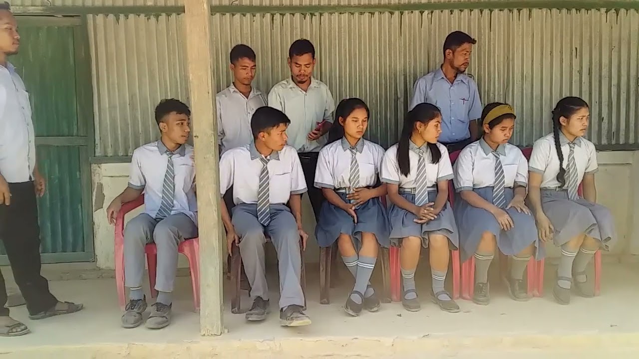 St Thomas English school// class viii farewell. On 14.03.2022 ( Purbaham para ).