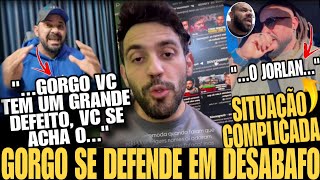 COELHO ABRE O JOGO SOBRE SITUAÇÃO COMPLICADA COM JORLAN TÁ SUPERANDO + ITINHO SOBRE (GORGO) DEFENDE 