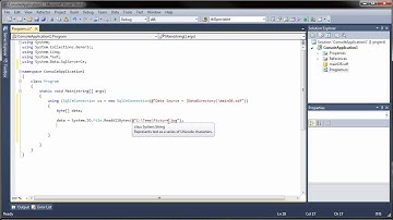 C# - How to save images to a local database