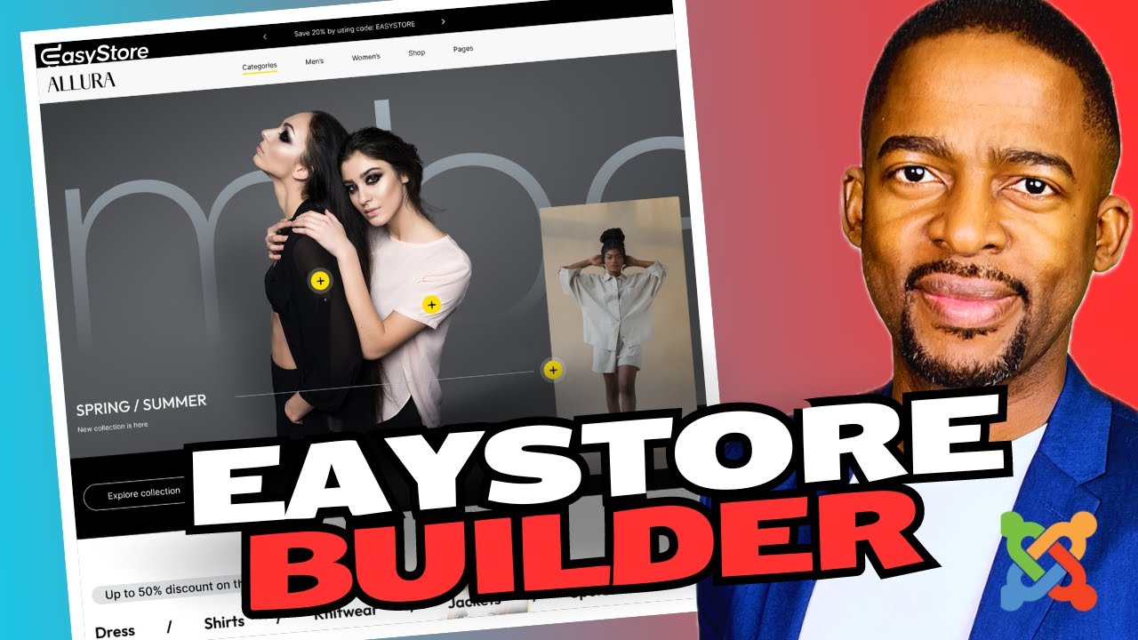 EasyStore Builder for Joomla - Processing orders on your website - YouTube