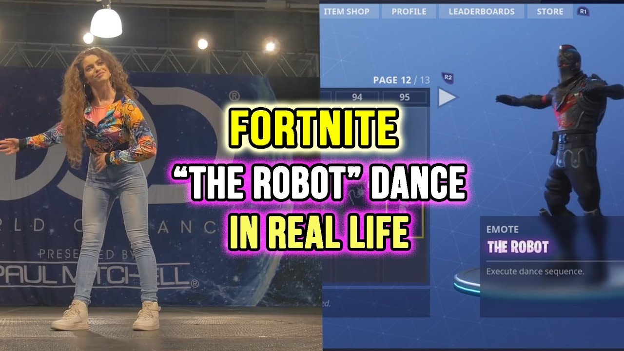 real robot dance