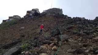 20140809木曽御嶽山もうすぐ頂上