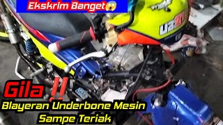 Ceksound Mesin Underbone‼️😱 #roadraceindonesia #125z #rxking135cc