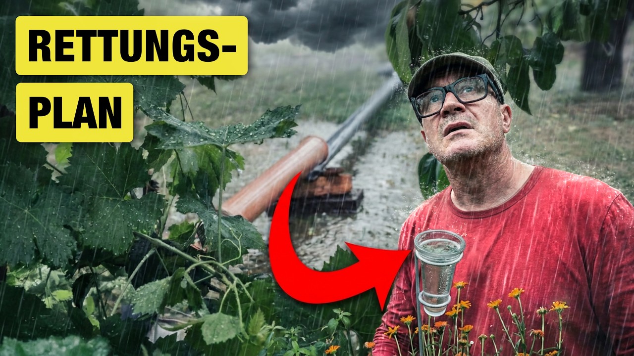 Nach wochenlanger Trockenheit veränderte ein Starkregen mit Hagel alles