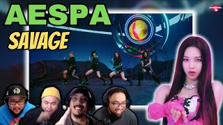 aespa 에스파 'Savage' MV & Dance practice - reaction - savage talent!