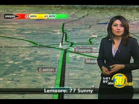 KFSN ABC30 in HD with Beat the Traffic 3D with Lor...