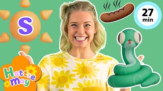 Phonics Lesson Letter S 🐍 Snakes, Sausages & Songs 🌭 Nursery Rhymes and Kids Songs