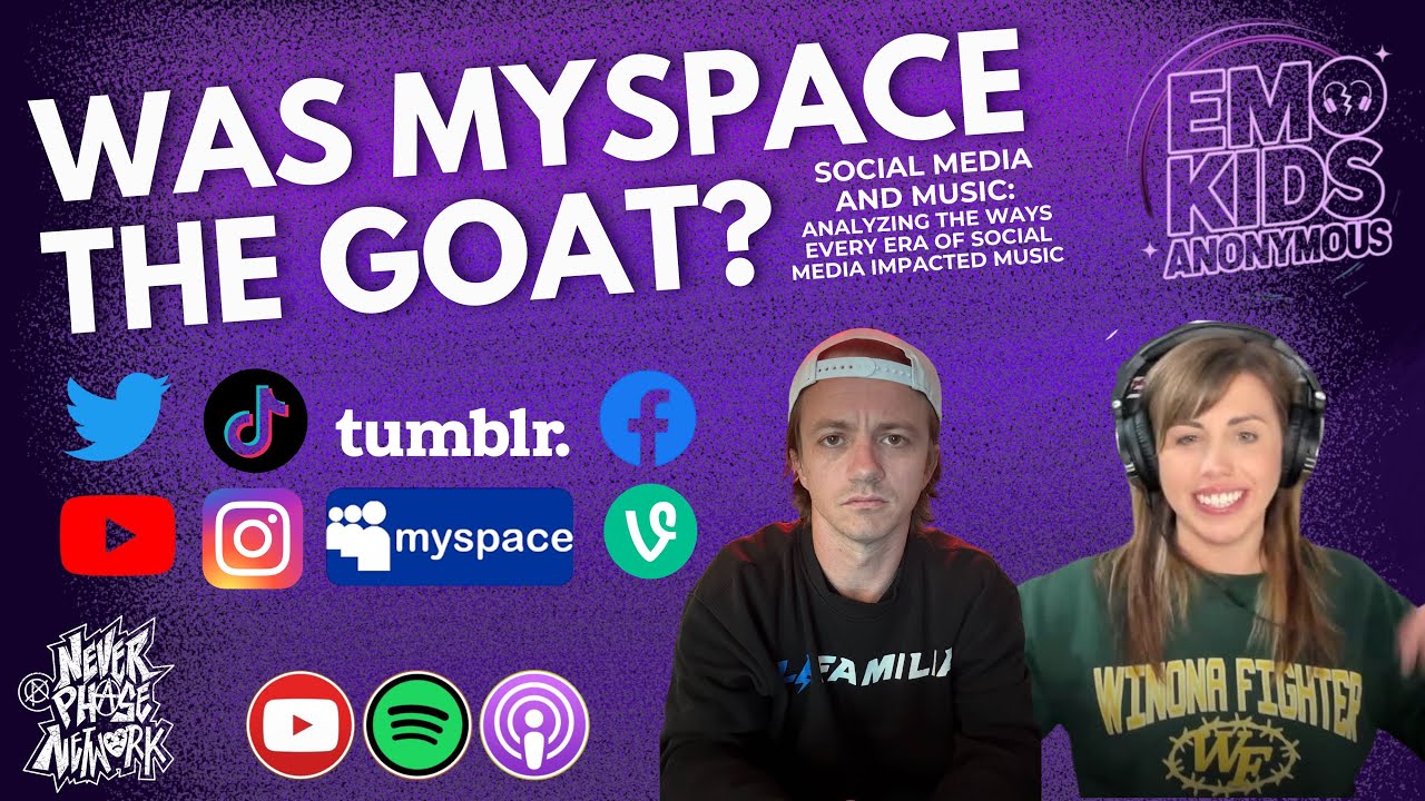 Social Media & Music: How Myspace, TikTok etc. Changed the Music Industry | Emo Kids Anonymous
