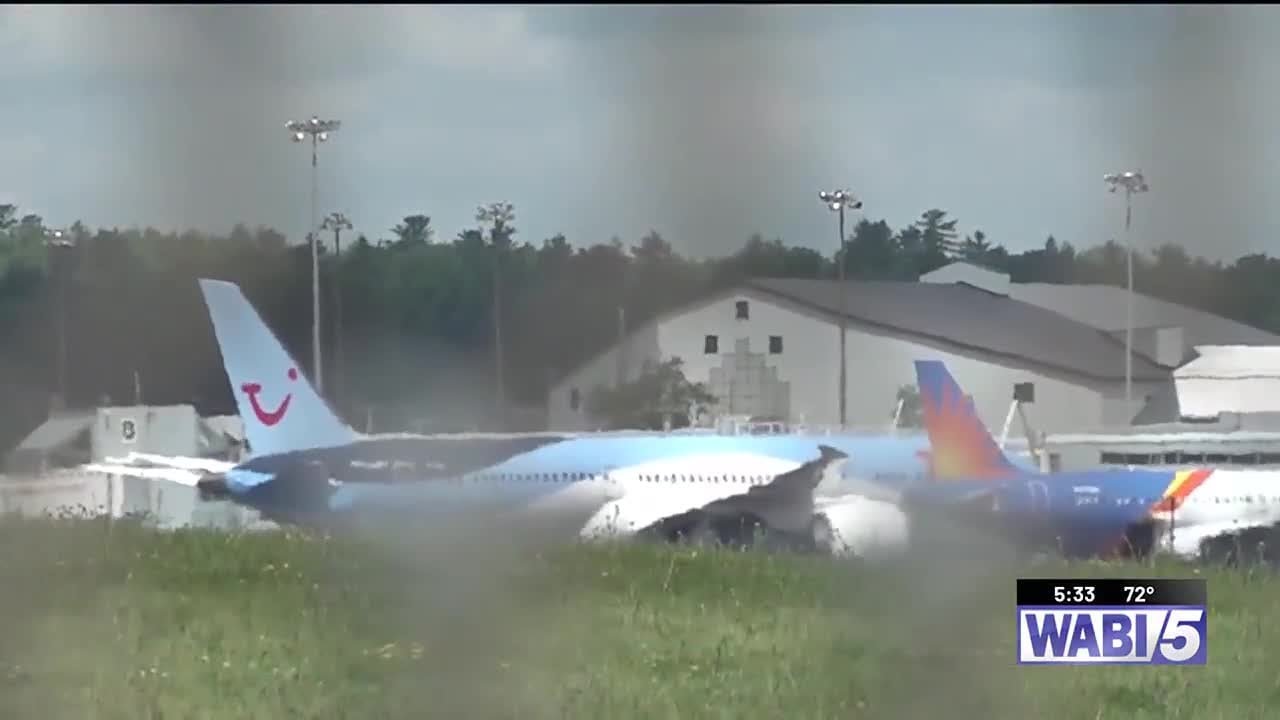 Two arrested after violent fight diverts Cancun to London flight to Bangor, passenger says