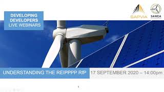 Developing Developers: Understanding the REIPPPP RfP | 17 Sept 2020