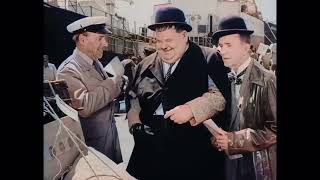 Utopia | COLORIZED | Stan Laurel & Oliver Hardy | Classic Comedy Film