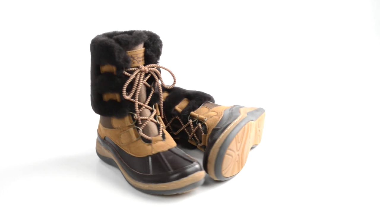 Aussie Dogs Alpine Boots SheepskinLined (For Women) YouTube