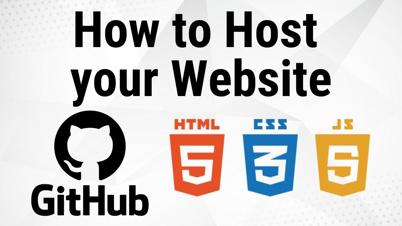 How to Host a Website On Github Pages | Host Your Website for FREE 💯 ...