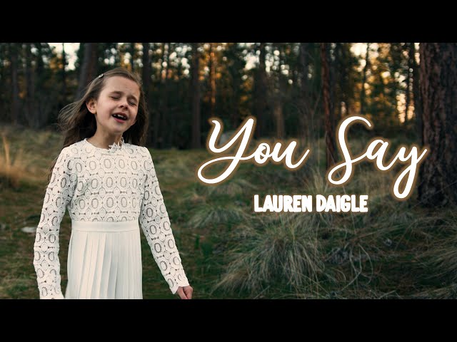 You Say - The Crosby Family (Lauren Daigle Cover) class=