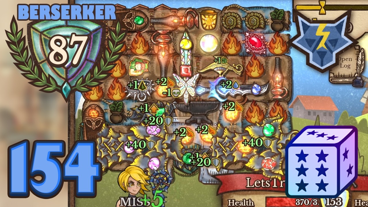 Holy Zerker, s3e154 RNG Backpack Battles