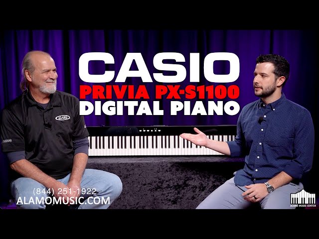Piano Digital Casio Privia PX-S1100 Fonte Bivolt - Ver Multisom