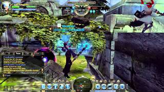 [Dragon Nest][Glitch] I fell i the ancient temple bridge during pvp XD