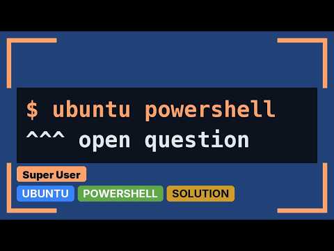 Is there an equivalent "sudo" command in PowerShell on Ubuntu? (2 Solutions!!)