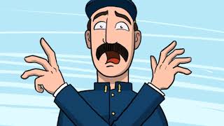 Book Illustration For Good Moaning France By Arthur Bostrom