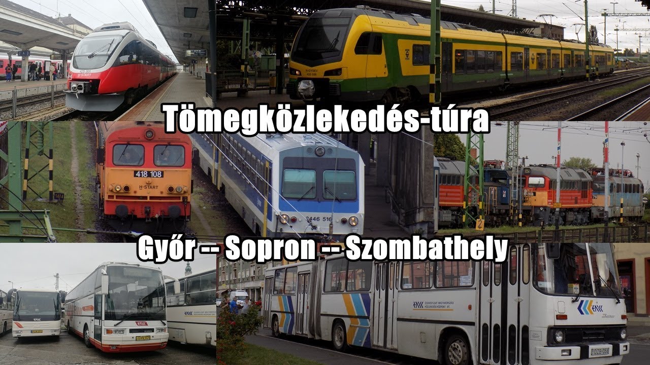 [HD] Tömegközlekedés - Győr, Sopron, Szombathely