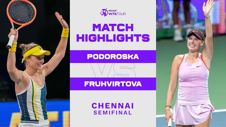 Nadia Podoroska vs. Linda Fruhvirtova | 2022 Chenn...