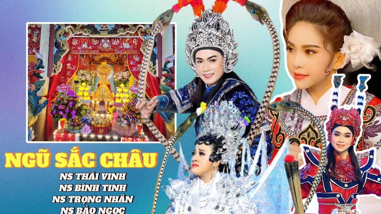 TUỒNG CỔ NGŨ SẮC CHÂU_NS THÁI VINH,NS BÌNH TINH,NS TRỌNG NHÂN, NS BẢO NGỌC_ĐOÀN HUỲNH LONG biễu diễn