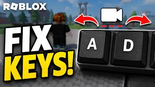 How to Fix A & D Keys Moving Camera in Roblox | Keyboard Control Fix (Step-by-Step)