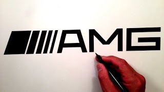 How To Draw The Amg Logo