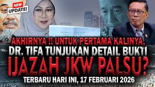 🔴AKHIRNYA !! DR. TIFA TUNJUKAN DETAIL SPESIMEN SOAL IJAZAH JKW, CEPAT LIHAT, RAKYAT HARUS TAU INI ..