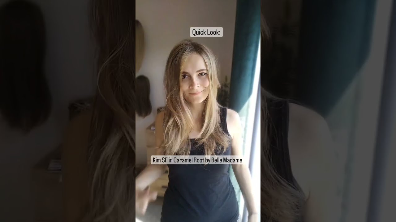 What wig, right?😲❤️Quick Look: Kim SF/ Belle Madame/ Caramel Root 