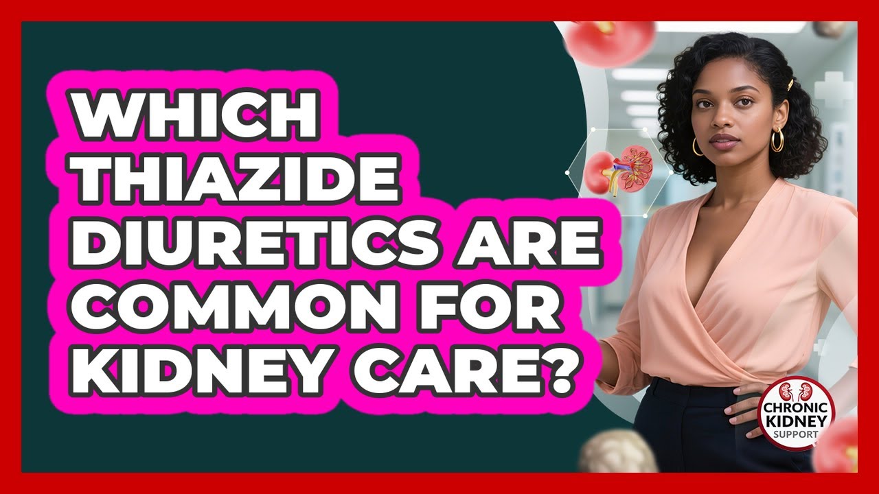 Which Thiazide Diuretics Are Common For Kidney Care?