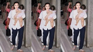 Alia Bhatts Shocking Weight Loss First Time With Daughter Raha After Giving Birth With Her Mom Soni