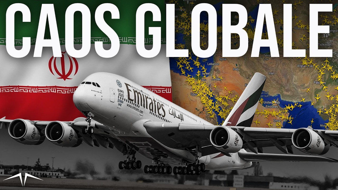 Il CONFLITTO IN IRAN sta BLOCCANDO L'AVIAZIONE GLOBALE: ecco PERCHÈ!