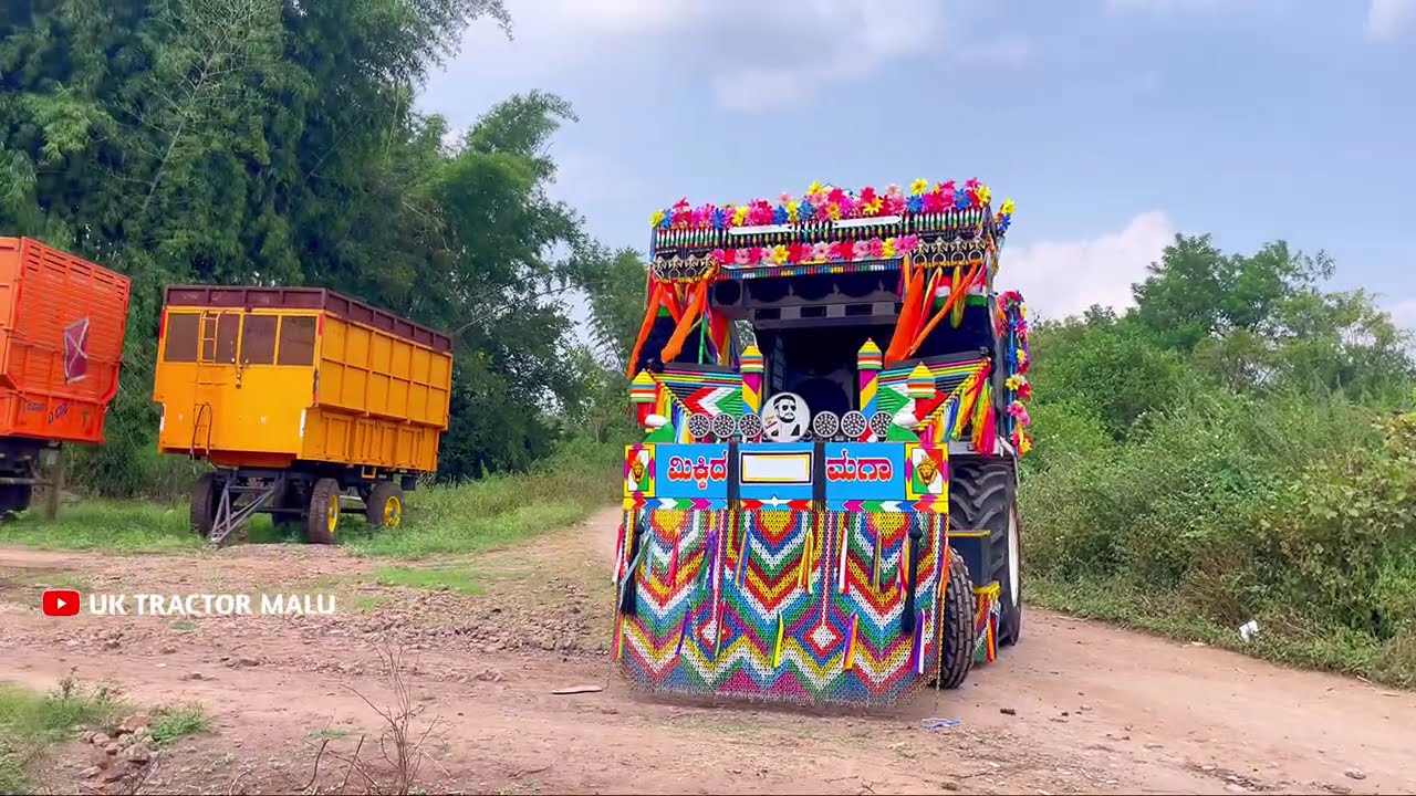 new Holland Tractor modified & decoration ✨ 