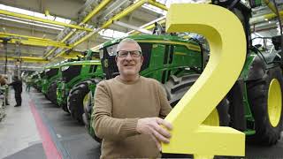 Dos millones de tractores John Deere de la fábrica de Mannheim: la producción