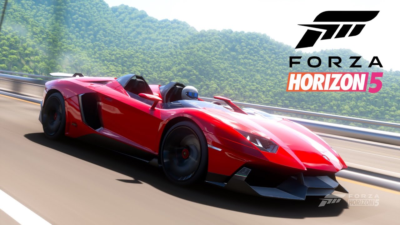Un Aventador único (Aventador J) Forza Horizon 5 YouTube