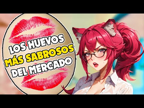 VTUBER rosada te vende PASTA Y HUEVOS ENORMES en el supermercado