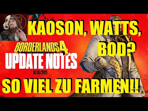 DIe beste Zeit zum farmen?! // Borderlands 4 Patch Notes - YouTube
