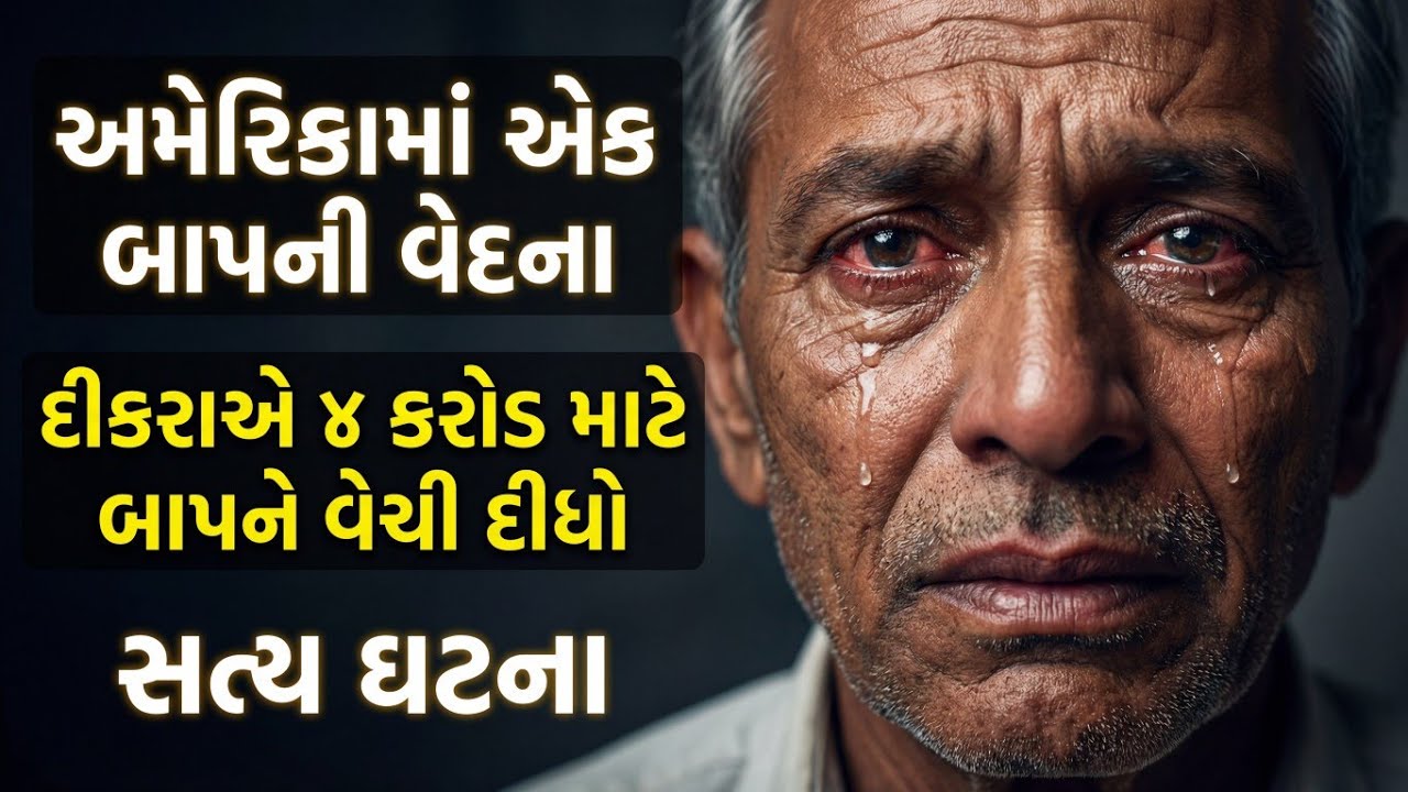 અમેરિકામાં એક બાપની વેદના | દીકરાએ 4 કરોડ માટે બાપને વેંચી દીધો | Emotional Gujarati Story | Stories