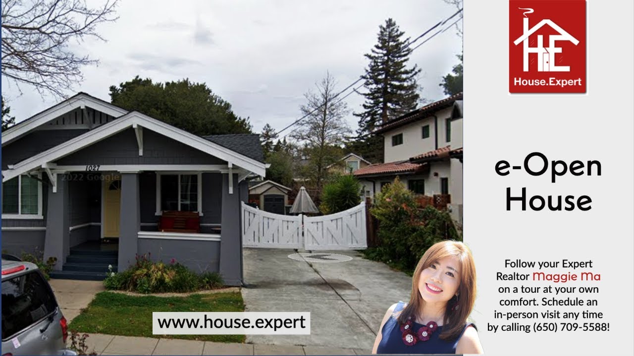 HOUSE EXPERT | Maggie Ma Expert Realtor Tour | Palo Alto Most Sought After Professorville Home!