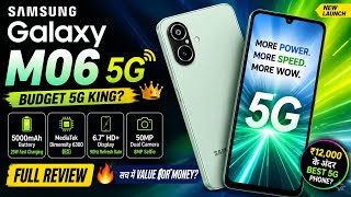 Samsung Galaxy M06 5G Review 🔥 Best Budget 5G Phone Under ₹12,000?