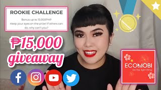 15,000 PHP GIVEAWAY OF ECOMOBI || Newbie Challenge Campaign