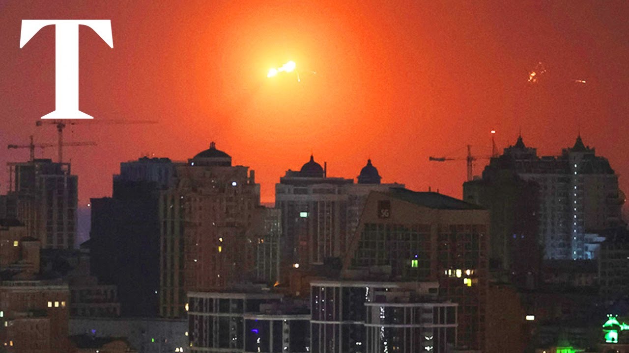 Sirens sound across Kyiv as Russia launches air strikes