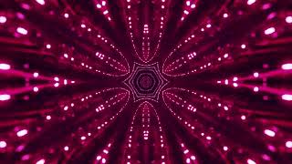 3 hours 4k TV Night light tunnel Metallic color Relaxing screensaver, Abstract background video loop