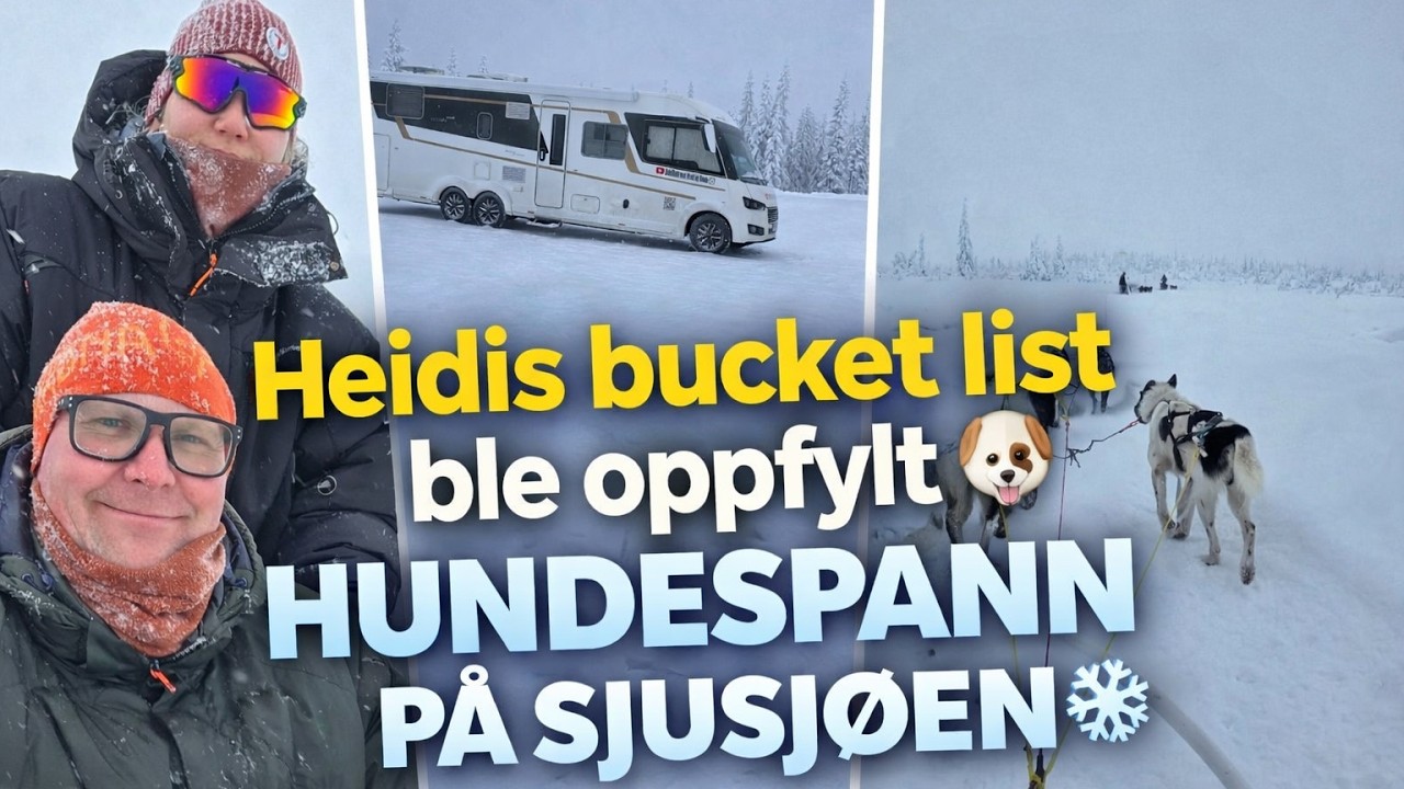 Heidis bucket list ble oppfylt