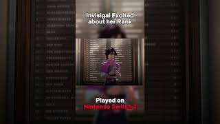 Dispatch Invisigal Excited about her Rank